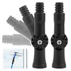 2 Pcs Universal Joint Angle Adaptor for Telescoping Extension Pole,