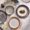 Gufaith Melamine Dinnerware Set, 12 Pcs Dishware Sets, Plate and