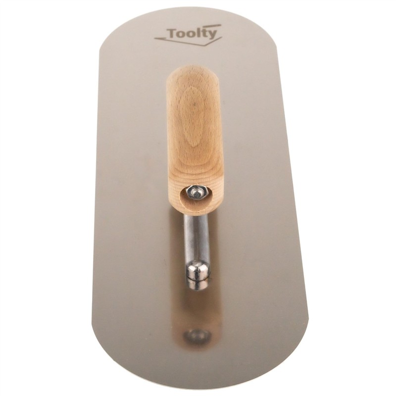 Toolty Heavy Duty Stainless Steel Pool Trowel - Concrete Finishing