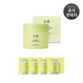 Hanyul 한율 보들은행잎 모공탄탄 펩타이드 패드 60매 100ml HanYul Bodeunhaeng Leaf Pore Tightening Peptide Pad 60 Sheets 100ml