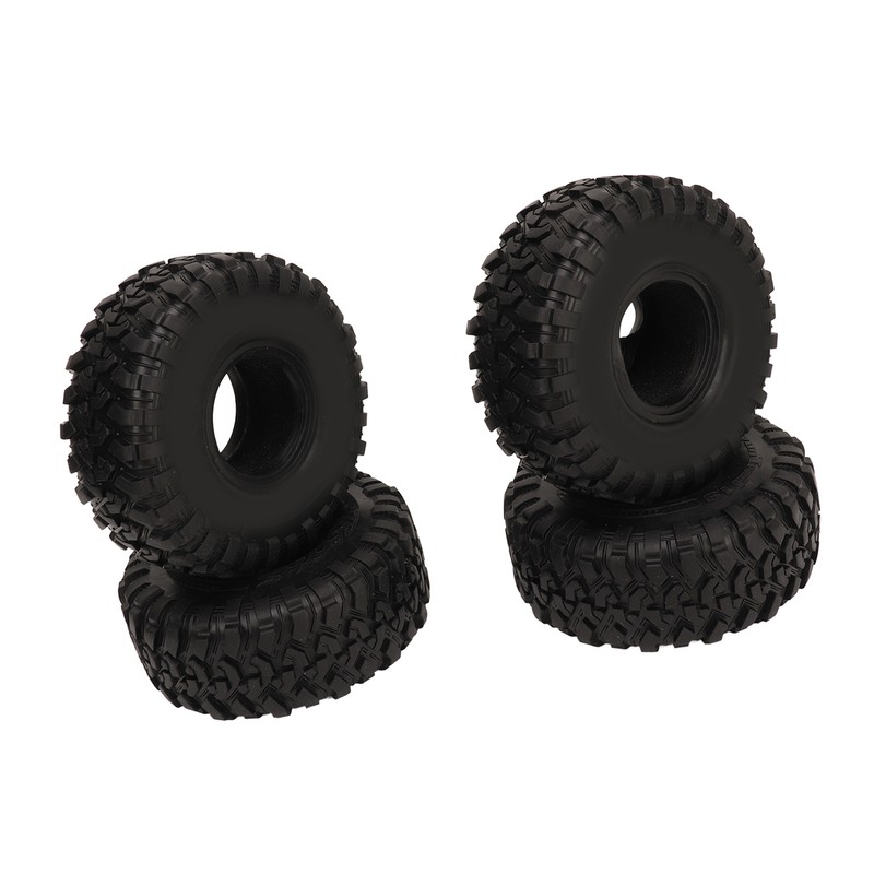 1.9in RC Car Tire Uneven Texture Surface Stable Grip Rubber