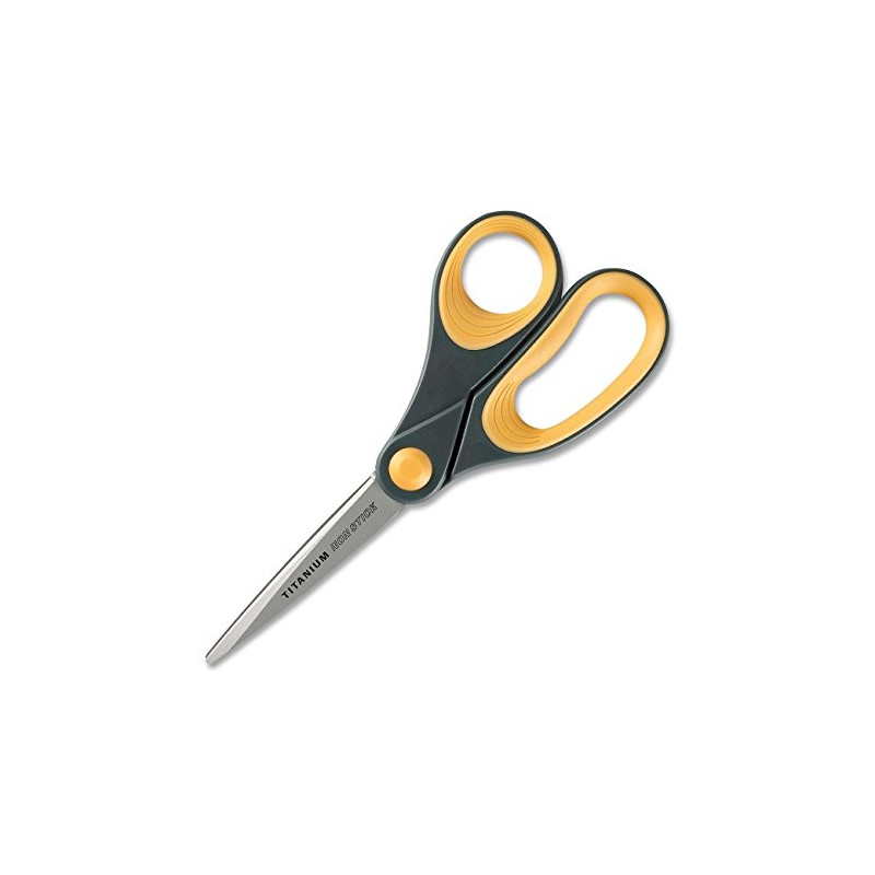 Westcott 8 Titanium Bonded Scissors, Straight Handle