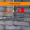 1/4 Inch Brass Check Valve, 1/4" Female to 1/4" male