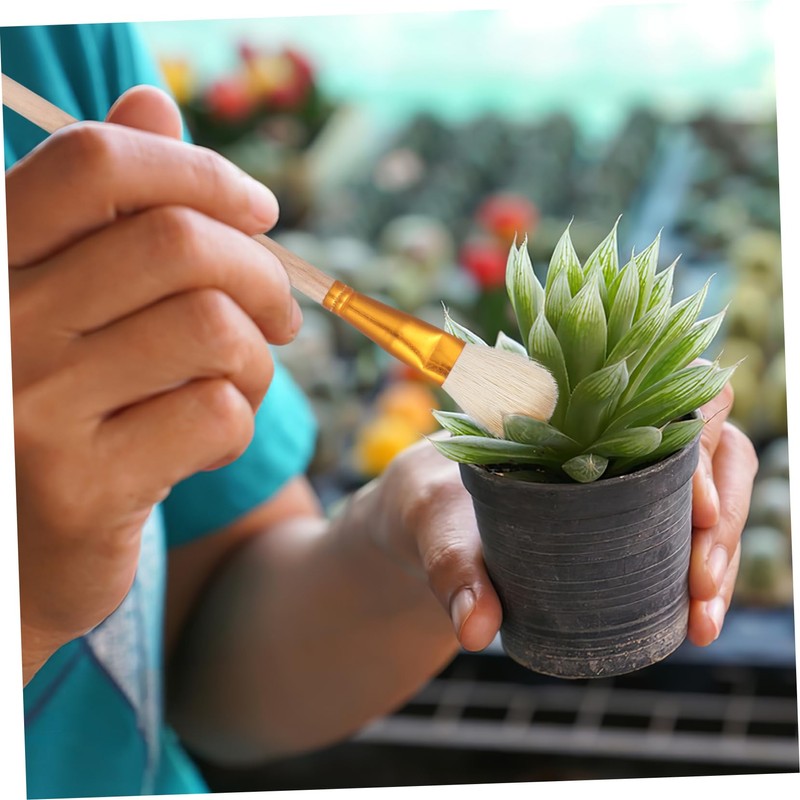 Kisangel 8pcs Pollinator Tools for Garden Use Hand Pollination Brush
