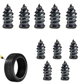 10PCS Tire Repair Rubber Nail, Tire Repair Rubber Nail Fast Tool Self-Service Tire Repair Nail For Car, Motorcycle, Truck, ATV, Jeep, Tire Puncture Repair (0.21 x 0.46 Inch, 0.27 x 0.5 Inch)