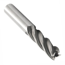 Luomorgo High Speed Steel 4 Flutes 1/2x1/2 Straight Shank Square Nose End Mill Cutter Router Bits