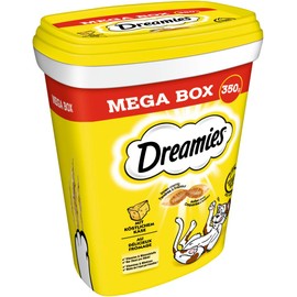 DREAMIES Mega Box mit Käse 350g Katzenleckerlis Katzensnack