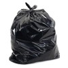 PLASTIC PRINCE 30" x 36" 30 Gallon 1Mil Black Kitchen