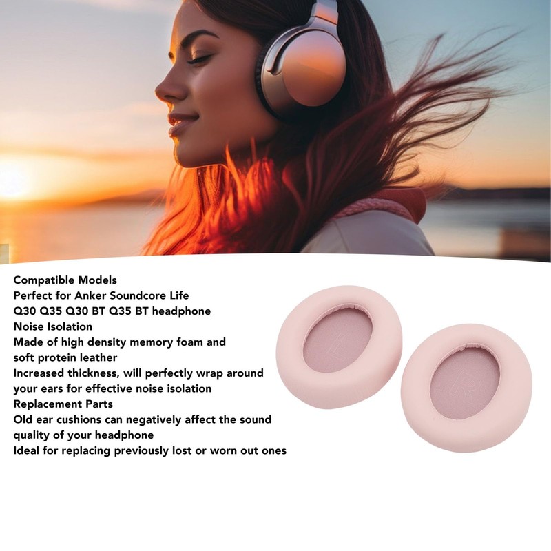 Replacement Ear Pads, Compatible with Q30 Q35 Q30 BT Q35