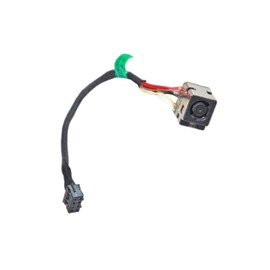 ALIXCE AC DC Power Jack Socket Cable Harness for HP Probook 4440S 4441S 4445s 4446s 4540s 4545s Series, P/N: 676706-YD1