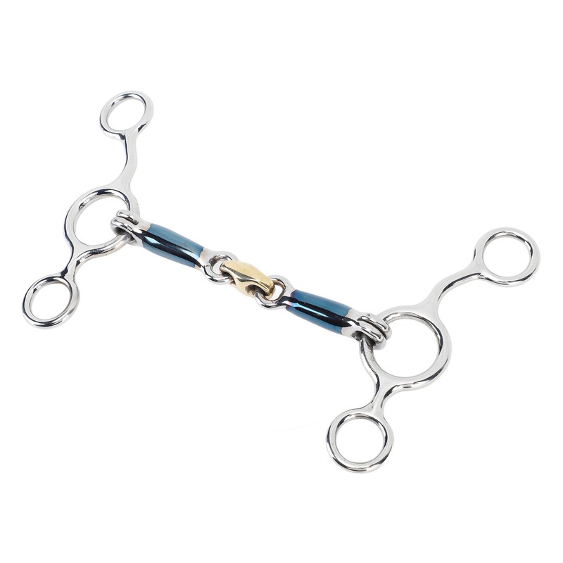 125mm Professional Snaffle Bit Stainless Steel Horse Mouth Bit Horse
