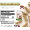 Herbal Nutrition Three Pack - Mushroom Complex, Lions Mane, Reishi,