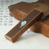 SITEDAN Incense Burner, Horizontal Stand, Incense Burner, Small, Incense Plate,