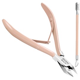 BOXGROVE BEAUTY Professional Cuticle Cutter & Pusher Trimmer Manicure Tools with Double Spring – Perfect Nail Care Tool for Manicure & Pedicure Beauty at Home/Spa/Saloon