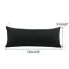 PiccoCasa Cushion Cover Long Pillow Case Long with Zip Microfibre