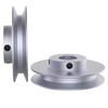 CHANCS Outside Diameter 80mm Single Groove Pulley 16mm Fixed Bore