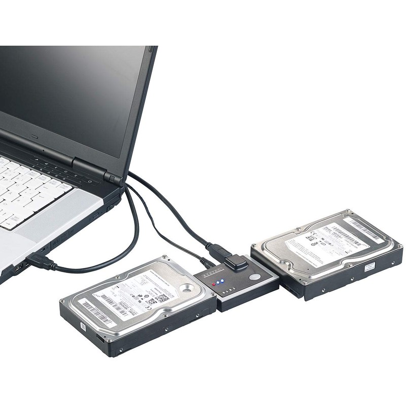 Xystec Hard Drive Copy: USB 3.0 Hard Drive Adapter with