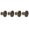 4Set Lion Head Zinc Alloy Cabinet Door Handle Modern Antique
