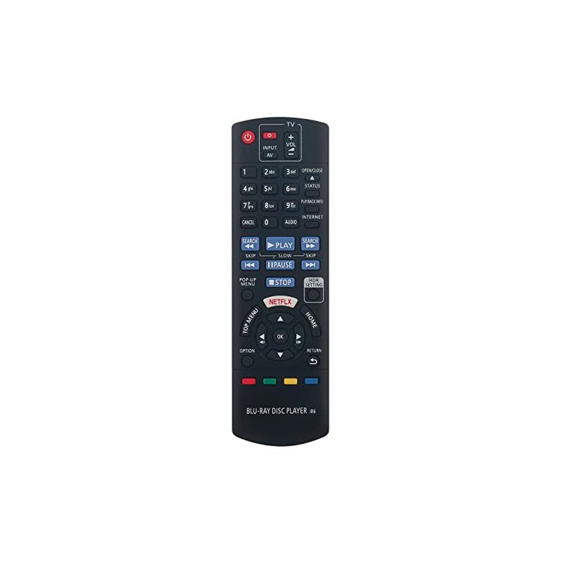 VINABTY N2QAYB001147 Replaced Remote fit for Panasonic Blu-ray Disc Player