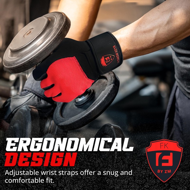 FK by ZM Gym Workout Gloves for Men & Women