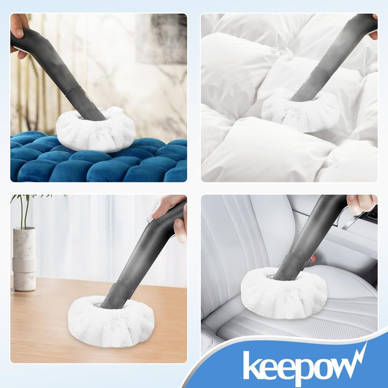 Large Steam Mop Hoods 4 Pack Replacement Accessory Kit