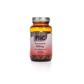 FSC Turmeric 500mg with Biperine 90 Veg. Capsules