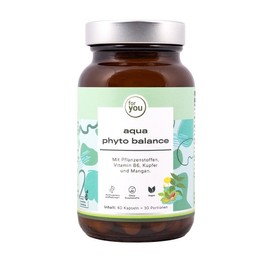 for you aqua phyto balance 30 Servings - Drainage Capsules with Horse Chestnut and Nettle Extract - Promotes Active Metabolism and Stable Connective Tissue Structures