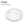 DTGN 60x13mm(DxT) Pipe Cover Decoration - 12Pack - Good for
