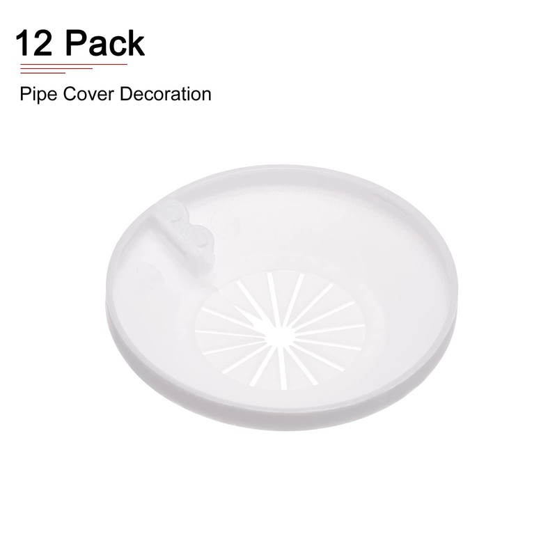 DTGN 60x13mm(DxT) Pipe Cover Decoration - 12Pack - Good for