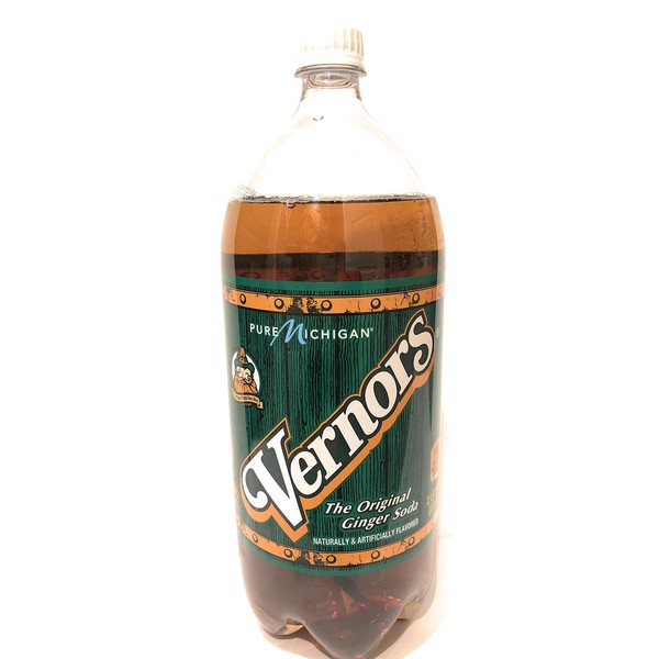 Vernor's Ginger Ale 2-Liter Bottle One bottle