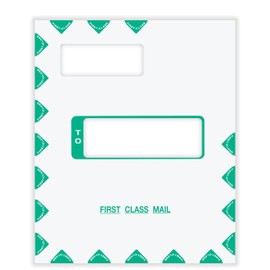 First Class Self Seal Double Window Envelope (PEV48AMZ)