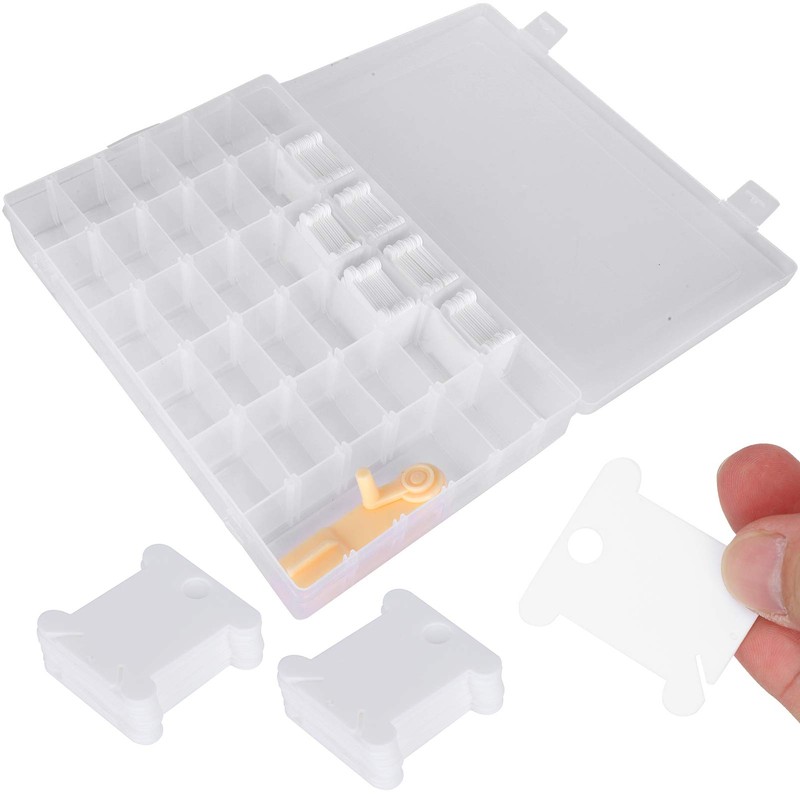 Cross Stitch Rewinding Board, Wrapped Embroidery Thread, Remnant Thread Plate