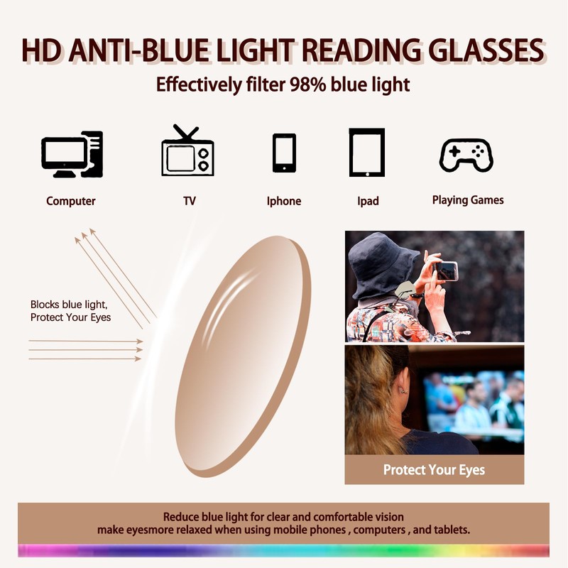 Myfeasy Photochromic Bifocal Reading Glasses Titanium Frameless Men's Reading Glasses