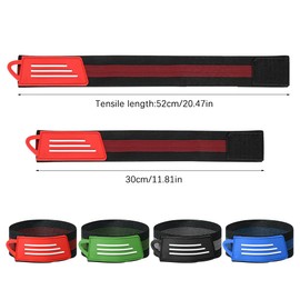 RoxNvm Hosenklammer Fahrrad, 8 Stück Reflektorband Fahrrad Hosenklammer, Elastisch Hosenschutz Fahrrad, Hosenbein Klammer Fahrrad, Hosenklammern für Radfahrer, Fahrrad Hosenband für Radfahren Joggen