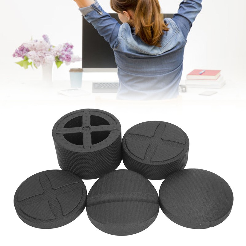 Back Stretcher Muscle Relaxation Adjustable Yoga Lumbar Support Spine Board