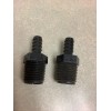 Unbranded RV Plastic Plumbing Fittings, 3/8” Barb x 1/2” MPT.