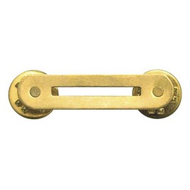 Rothco Gold Ribbon Mount - Brass, Solid, 0.5" x 1.5"