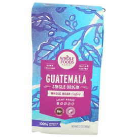 Whole Foods Market, Coffee Guatemala Whole Bean, 12 Ounce