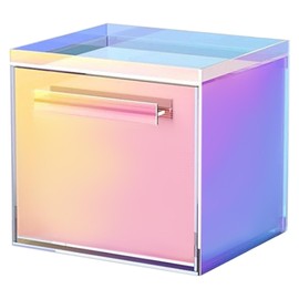 Fenteer Wall-mounted Face Towel Organizer Facial Towel Organiser Water Resistant Facial Towels Holder for Clean Towel Home Use Vanity