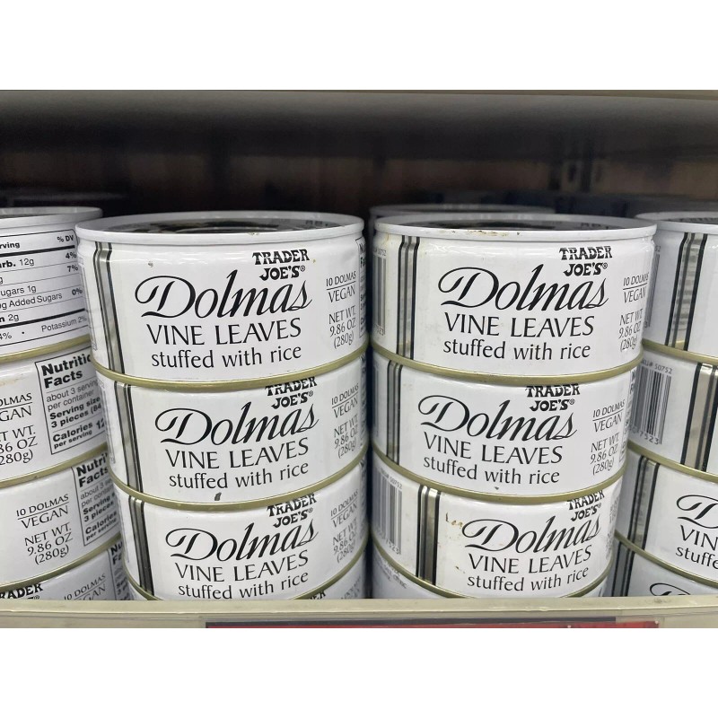 Trader Joe's 6 Cans of Trader Joe’s DOLMAS GRAPE VINE