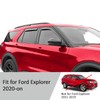 Voron Glass in-Channel Extra Durable Rain Guards for Ford Explorer