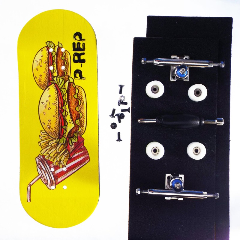 P-REP V2 PRO Performance Complete Wooden Fingerboard with Urethane Wheels