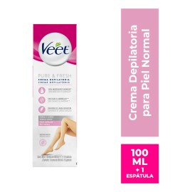 Veet Pure Fresh Crema Depilatoria Piel Normal 100ml