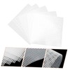 SEWACC 5Pcs Plastic Mesh Sheets for Bag Making Embroidery and