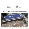 M.2 PCIe NVMe Mounting Screws Kit for ASUS MSI Gigabyte