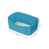 Leitz Storage Boxes, Soft Blue, 246 x 98 x 160