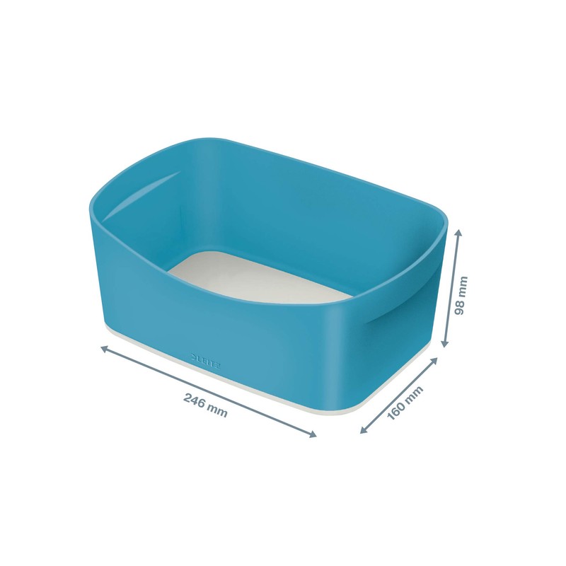 Leitz Storage Boxes, Soft Blue, 246 x 98 x 160