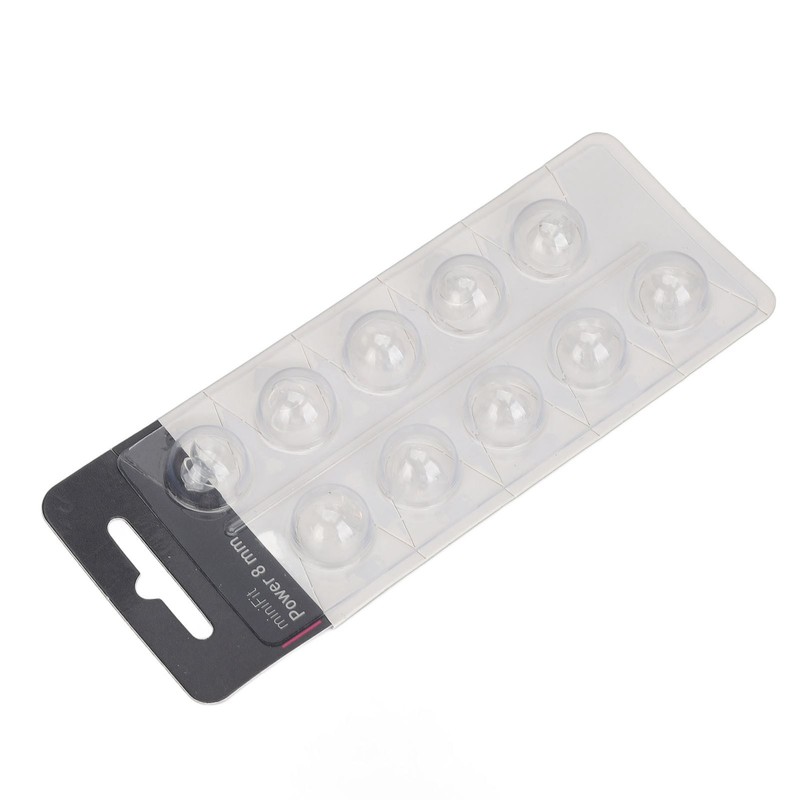 10PCS Hearing Ear Tips Higher Transparency Dual Layer Closed Comfortable