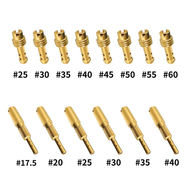 Strongthium 42 Pcs Carburetor Jet Kit for Mikuni Main &