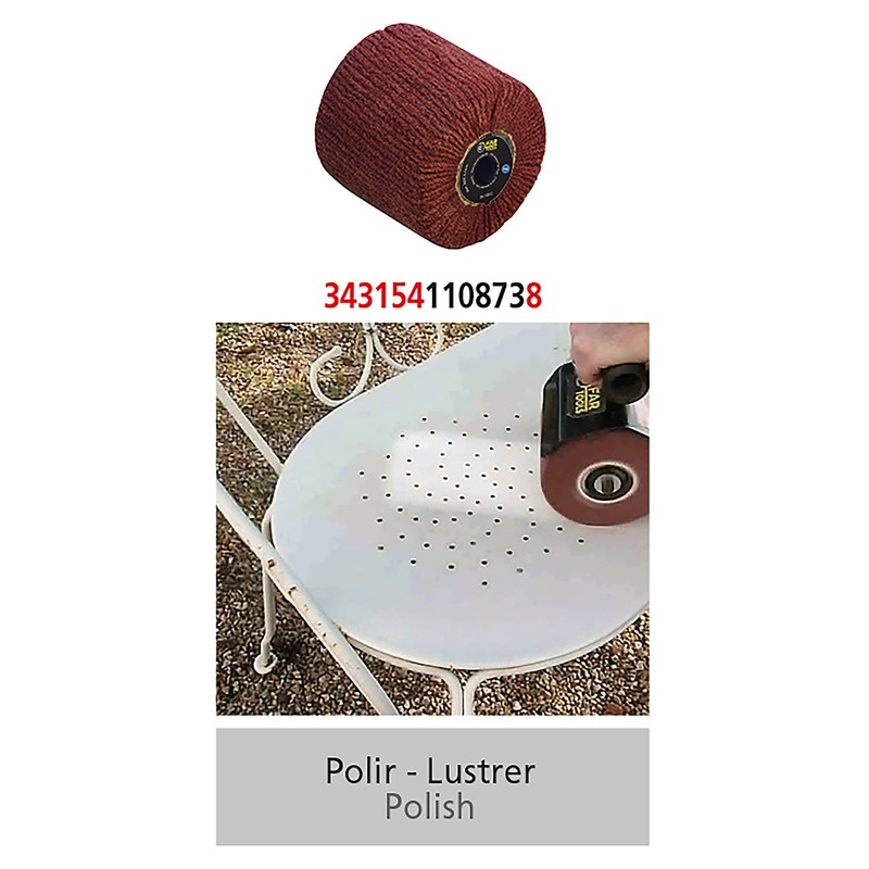 Fartools 110873 – Bürste aus Kunstfaser für Schleifmaschine REX120 C,
